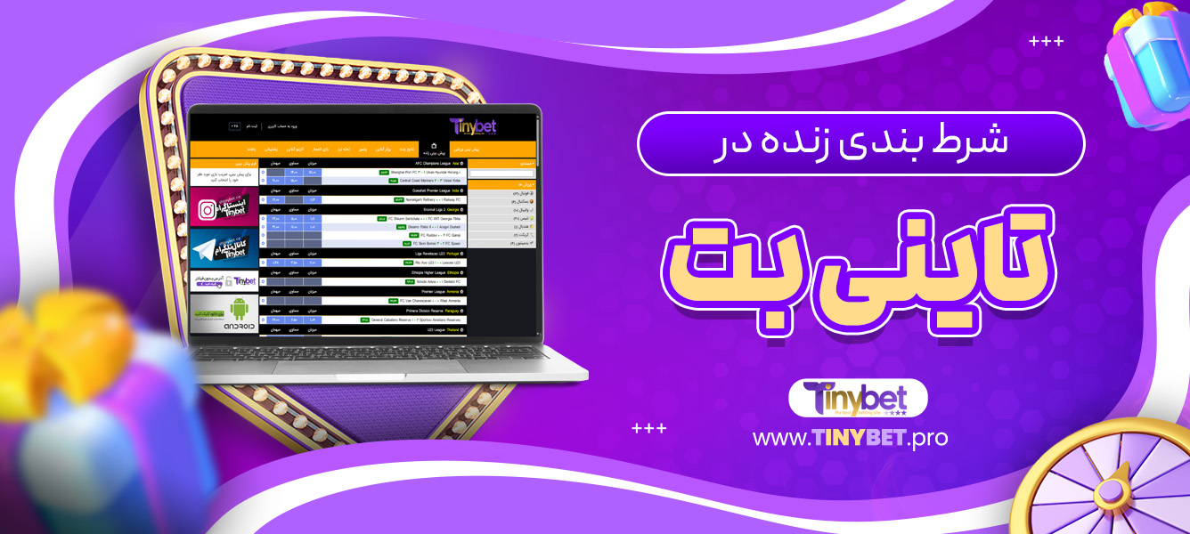 شرط بندی زنده در تاینی بت